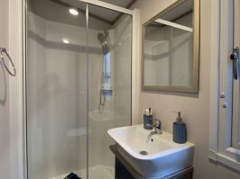 interior photo of the Family shower room in a Regal Retreat 2 bedroom Static Holiday Caravan